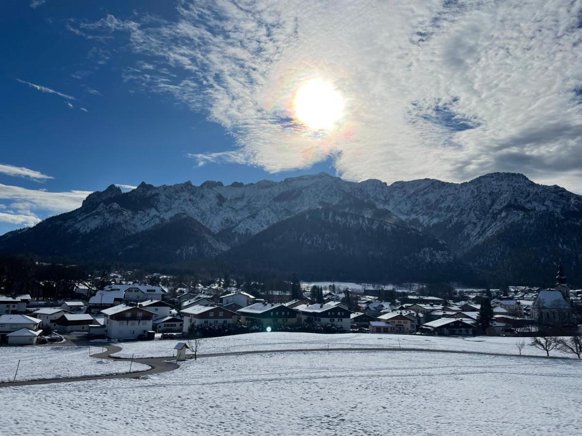 Am Randersberg - Wohnung Nr 2 Großgmain Buitenkant foto