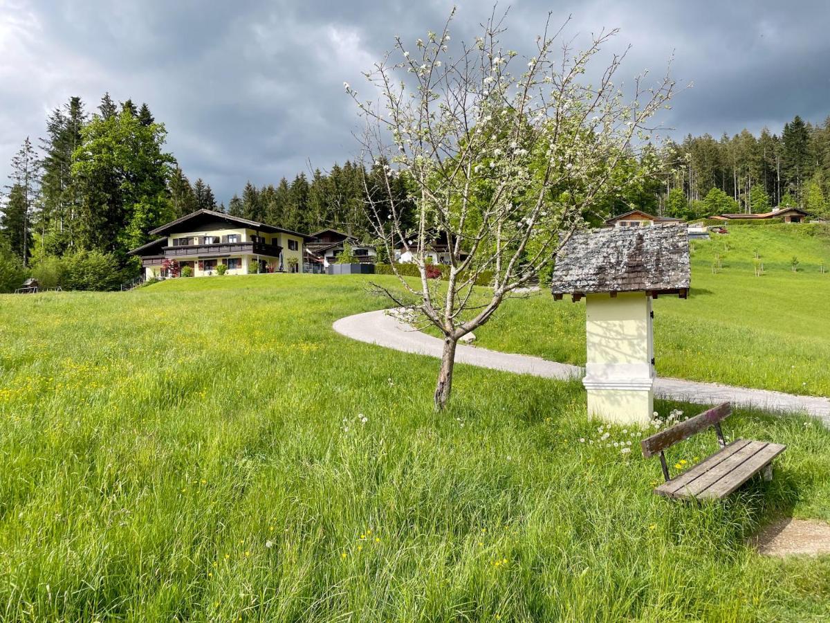 Am Randersberg - Wohnung Nr 2 Großgmain Buitenkant foto